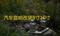 汽车音响改装8寸10寸12寸车载无源低音炮双音圈纯低音喇叭重低音
